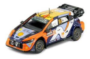 Ixo 1 43rd Diecast: IXO RAM939 Hyundai i20 N Rally1 #11 Safari Rally Kenya 2024 "T Neuville/M Wydaeghe"