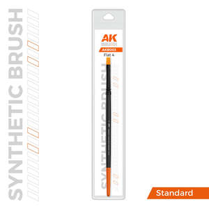 Ak Interactive Abteilung 502 Paint Brushes: AK-Interactive AKB003 Synthetic Brush – Flat 4