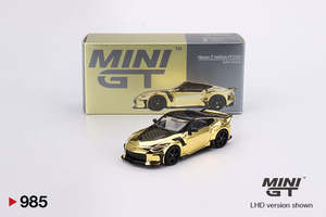 Mini Gt: Mini GT 985 Nissan Z VeilSide FZ400 Gold Chrome