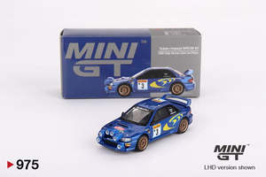 Mini Gt: Mini GT 975 Subaru Impreza WRC98 - #3, McRae/Grist - 3rd place, 1998 Monte Carlo