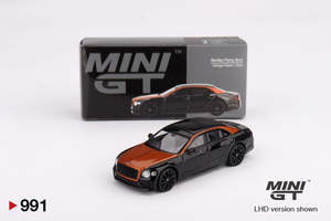 Mini GT 991 Bentley Flying Spur Orange Flame / Onyx