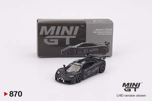 Mini Gt: Mini GT 870 McLaren F1 GTR #59 1995 Le Mans 24Hr Winner Post-Race Weathered