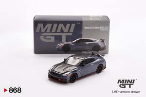 Mini GT 868 Nissan GT-R Nismo 2024 NISMO Stealth Gray