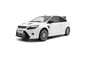 Solido 1 18th Scale: Solido 1813102 Ford Focus RS Mk2 Pack RS Plus 2009 Frozen White