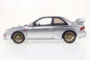 Solido 1 18th Scale: Solido 1807408 Subaru Impreza 22b 1998 Silver