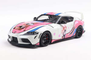Solido 1809008 Toyota GR Supra 2024 Itasha Whiyte Solido Works