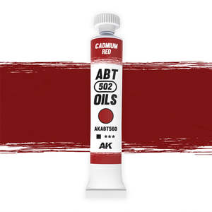 Abteilung 502 ABT560 Oil – Cadmium Red