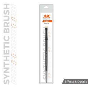 Ak Interactive Abteilung 502 Paint Brushes: AK-Interactive AKB011 Synthetic Brush - Comb