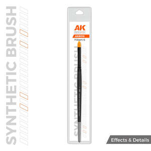 AK-Interactive AKB016 Synthetic Brush - Filbert 6