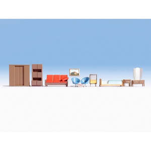 Noch Scenery: Noch 14832 HO Furniture