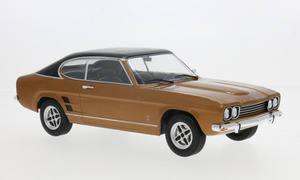 Model Car Group: Model Car Group 18537 Ford Capri Mk1 GXL 1973 Brown
