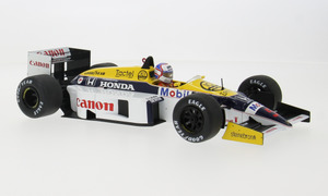 Model Car Group: Model Car Group 18627F Williams FW11 #5 "Mansell" 1986 Great Britain GP