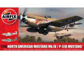Airfix 05137 North American Mustang Mk.IV/P-51K – 1/48