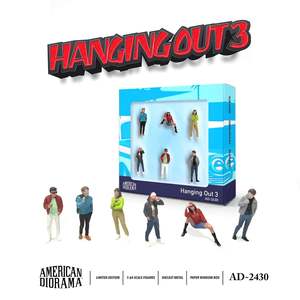 American Diorama: American Diorama 2430 Hanging Out 3 (Includes 6 Figurines)