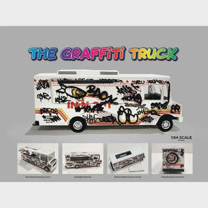 American Diorama: American Diorama 70102 Food Truck Series -Graffiti
