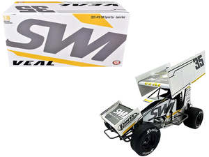 Acme 1 18th Scale: ACME 1825020  2025 #35 SWI Sprint Car - Jamie Veal
