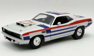 Acme 1 18th Scale: ACME 1806136 1970 Plymouth Hemi Cuda - Street Machine