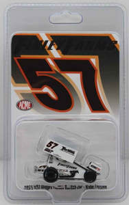 Acme Exclusive 64: ACME 6401008 2020 #57 Finlay Farms Sprint car - JVI Wing - Kyle Larson Plan B Exclusive