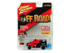 Johnny Lightning 1 64th Scale: Johnny Lightning MiJo Off Road Hummer H1 Wagon - Red