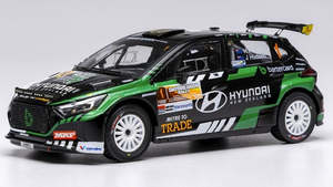 Ixo 1 43rd Diecast: IXO RAM953 Hyundai i20 N Rally #2  Paddon/Hudson Daybreaker Rally – NZ