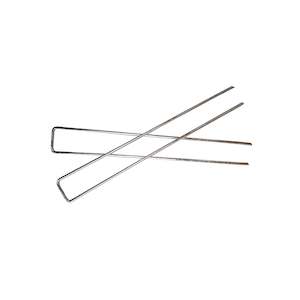 Galvanised Steel Ground Staples