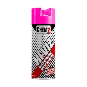 Chemz Hi Viz Upside Down Marker Spray, Pink, 400ml
