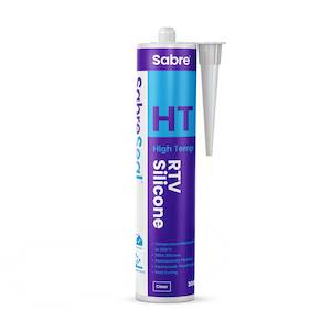 Adhesives And Sealants: Sabre Seal HT High Temperature Silicone, 300ml Cartridge