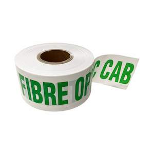 Tapes: Fibre Optic Warning Barrier Tape, 300m Roll