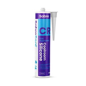 Sabre Seal CR Coolroom Silicone, 300ml Cartridge, Carton of 25