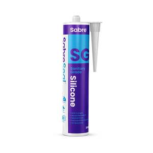 Construction: Sabre Seal SG Sanitary Grade Silicone, 300ml Carton of 25
