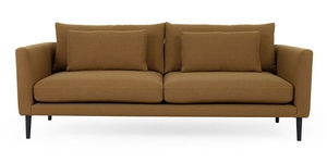 August: August 3 Seater Sofa - Ochre Otago Contempa Furniture NZ