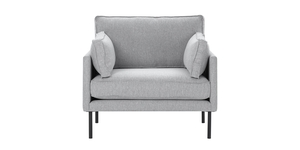Armchairs: Benji Armchair - Stitch Natural Benji NZ Contempa Furniture NZ