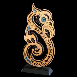 Mothers Day Gift Ideas: Sculpture - Large Wooden Manaia