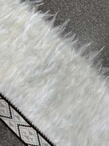 Kelani | White Bridal Wedding Korowai (Quarter)