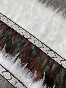 Bride & Groom Wedding Korowai Combo Brown | Adult (Quarter)