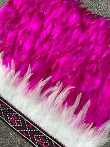 Child's Pre Made Newborn Korowai - Pēpī Bright Pink