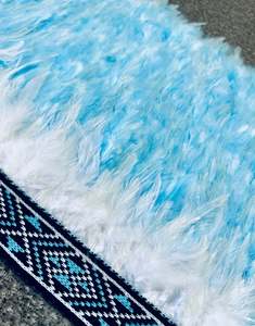 Child's Pre Made Newborn Korowai - Pēpī Pastel Blue