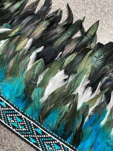 Tana Collection: Tana | Turquoise | Korowai | Adult (Quarter)