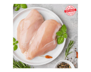 Chicken – Continental Meats: Boneless Breast 1kg
