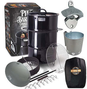 Pit Barrel: Pit Barrel Cooker Ultimate Starter Pack