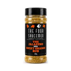 The Four Saucemen - Jalapeno and Sweet Orange Rub