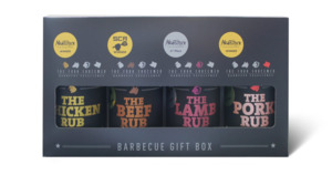 Fathers Day: The Four Saucemen - "Original Flavours" BBQ Shaker Gift Box