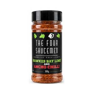 Four Saucemen - Hawkes Bay Lime and Ancho Chilli Rub
