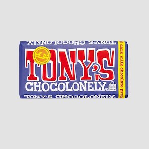 Tonys Chocolonely: Dark Milk Pretzel Toffee 42% Bar