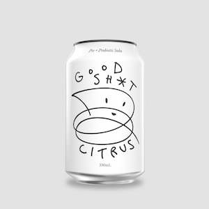 Good Shit Soda: Citrus - 12 Pack