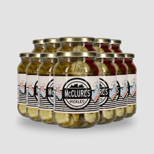 Corporate Gifting: Sweet & Spicy Crinkle Cut Pickles, 12 x 500g Jar Case