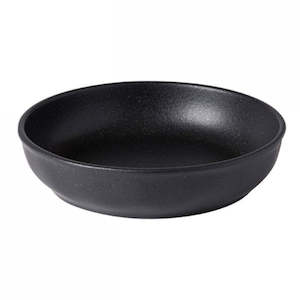 Costa Nova Roda Pasta Plate - Black - 22cm