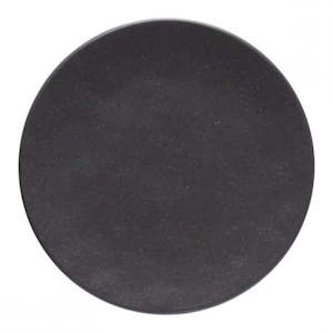 Costa Nova Tableware: Costa Nova Roda Coupe Plate - Black - 22cm