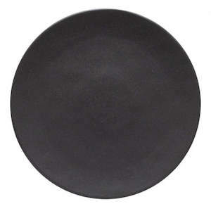 Costa Nova Tableware: Costa Nova Roda Coupe  Plate - Black - 27cm