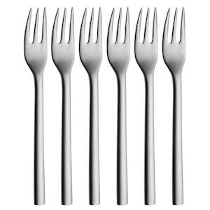 Cutlery: WMF Nuova Cake Fork Set - 6 Piece